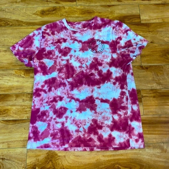 Hollister Tie-dye Mens Casual Short Sleeve Tee size XL - Picture 1 of 10